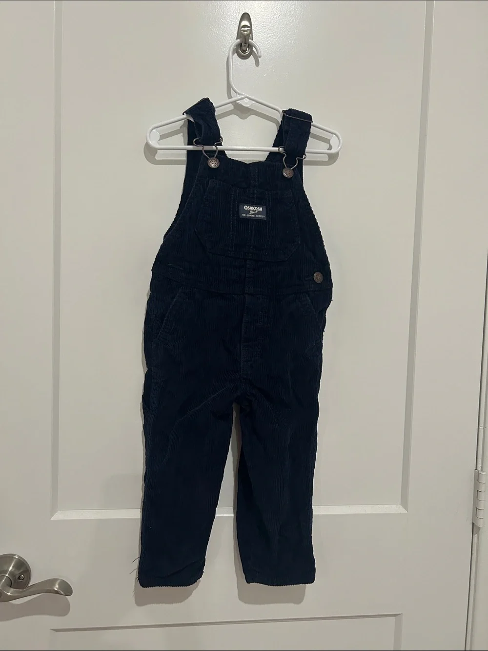 OshKosh B'gosh Navy Corduroy Toddler Overalls